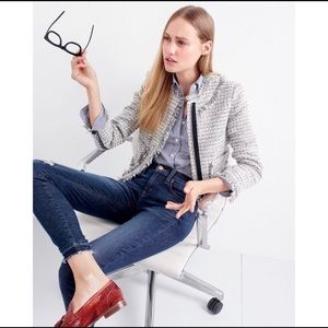 J Crew lady tweed jacket